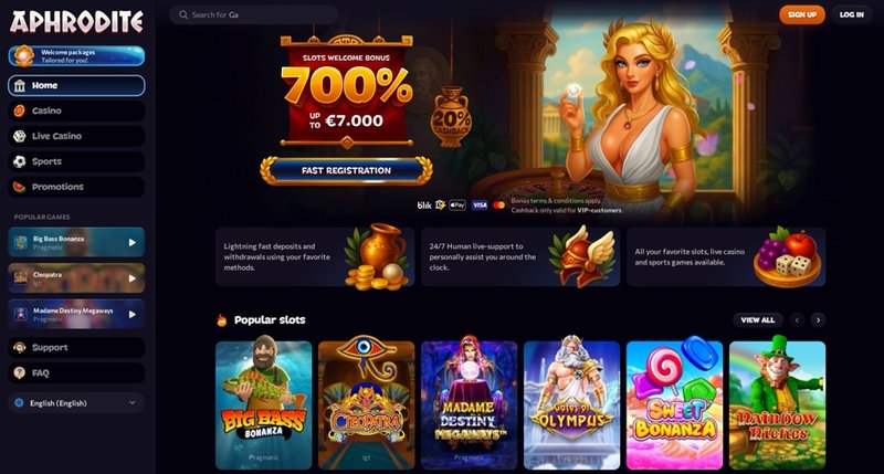 Aphrodite casino bonus, casino en ligne aphrodite